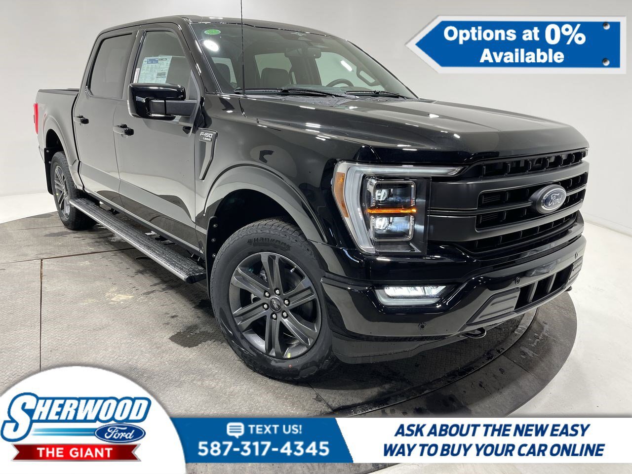 2023 Ford F-150 LARIAT- 502A- MOONROOF- POWER BOARDS