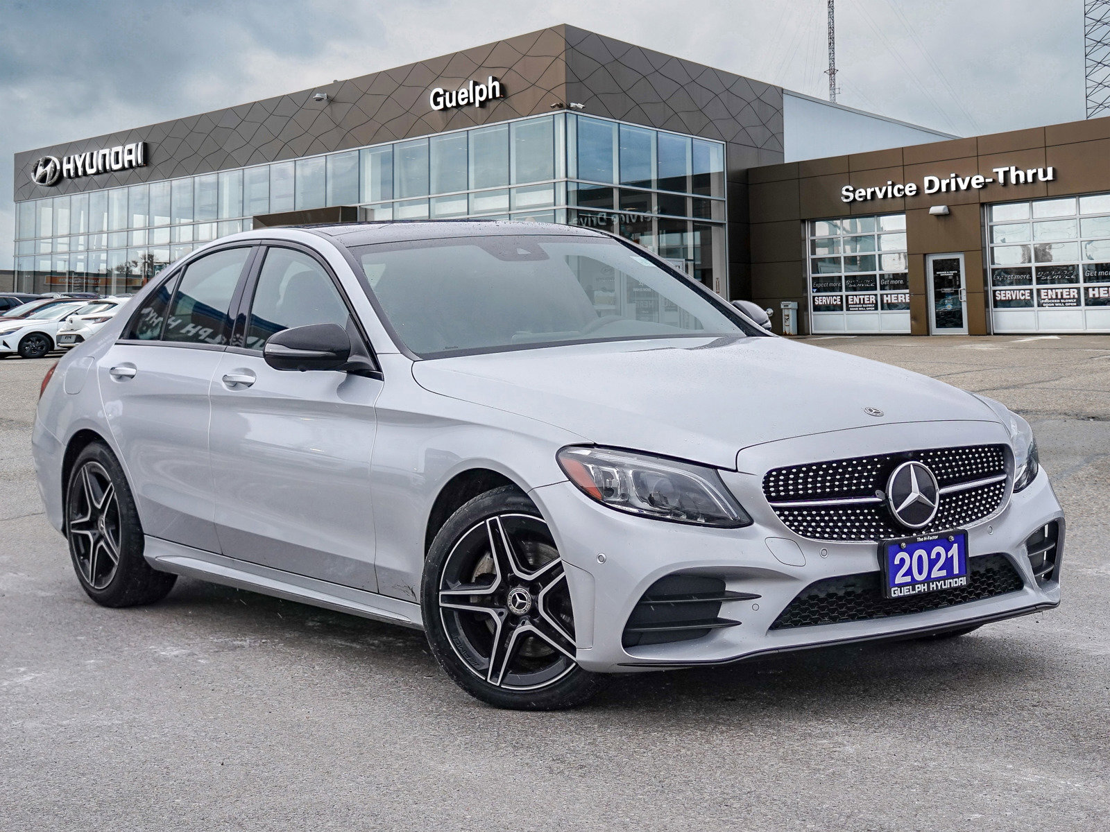 2021 Mercedes-Benz C300 4MATIC | LEATHER | PANOROOF | NAVI |