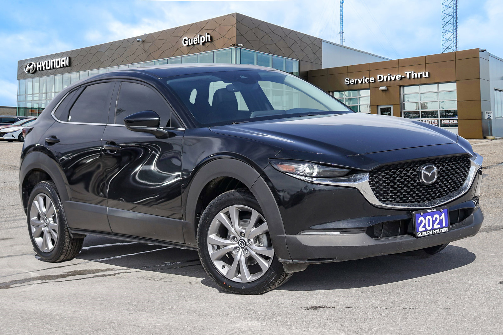 2021 Mazda CX-30 GS AWD | LEATHER | ROOF | HTD SEATS AND WHEEL |