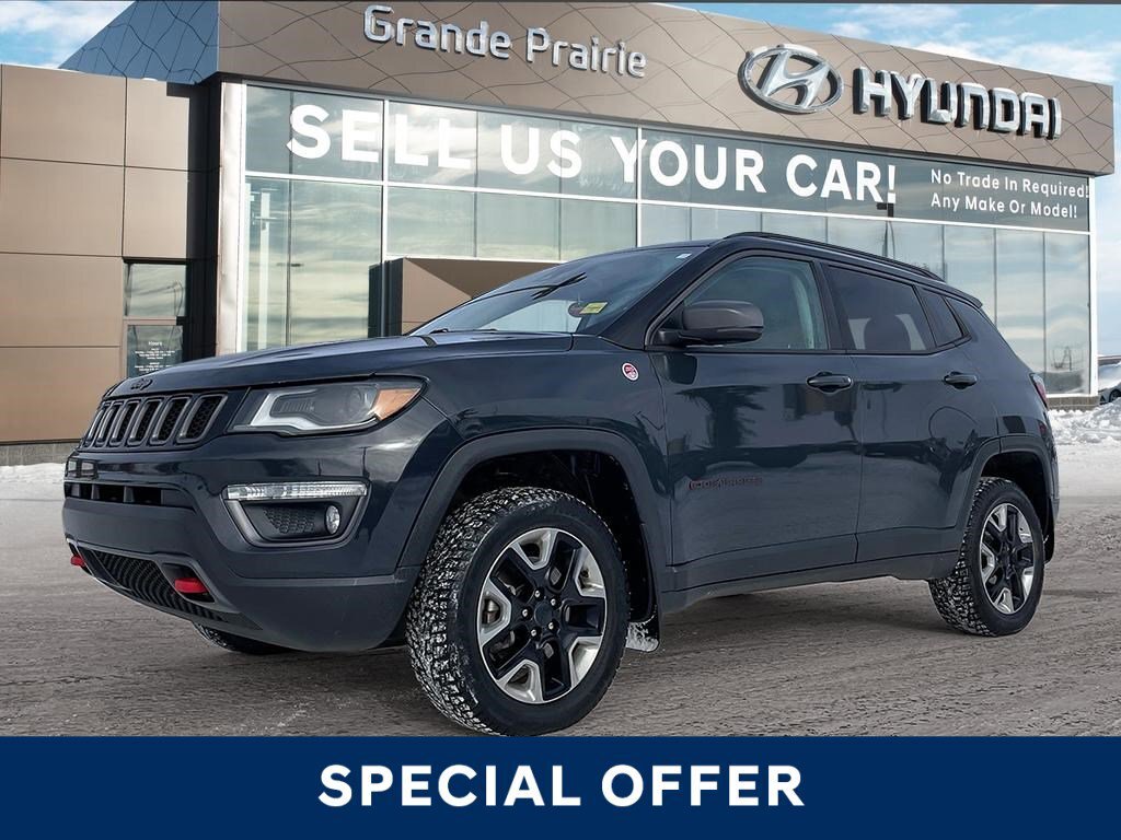 2018 Jeep Compass Trailhawk | 4WD | Heated Steering Wheel