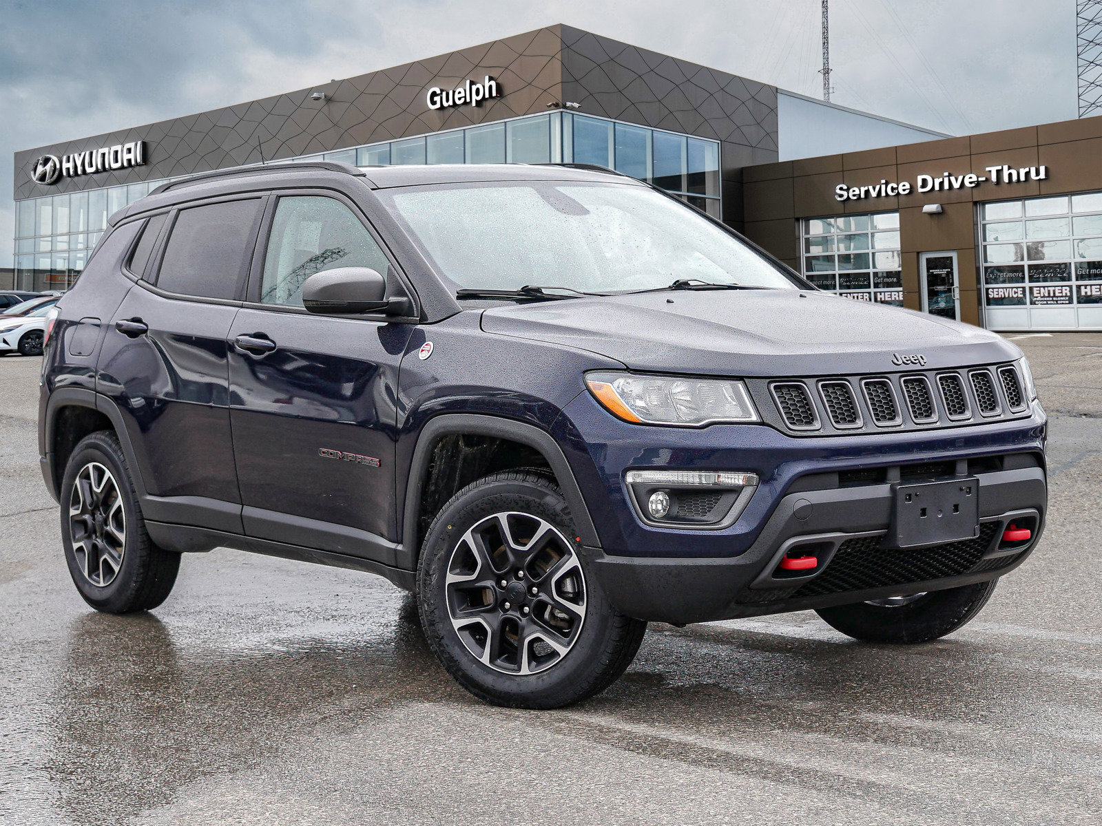 2021 Jeep Compass Trailhawk | LEATHER | HTD SEATS AND WHEEL |