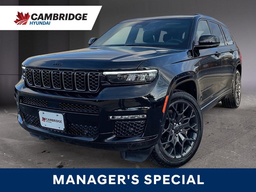 2024 Jeep Grand Cherokee L Summit Reserve | No Accidents | Fully Loaded |