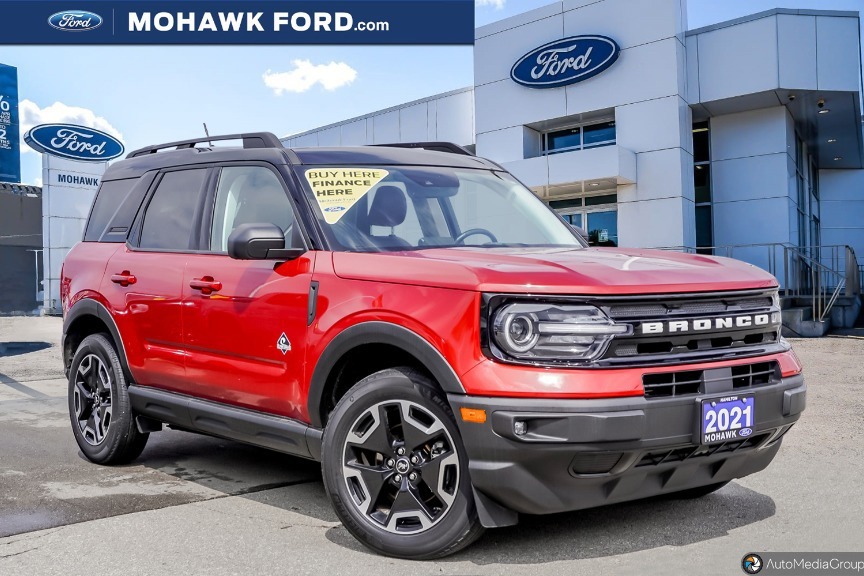 2021 Ford Bronco Sport Outer Banks - 1 OWNER/NAVI/SUNROOF/LANE KEEP/ALLOY