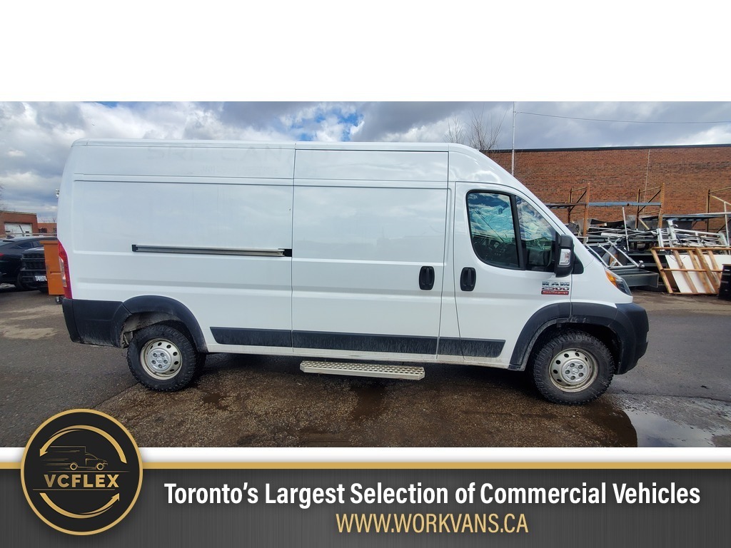 2019 Ram Promaster 2500 High Roof 159WB V6 Gas - 12Ft Cargo Length