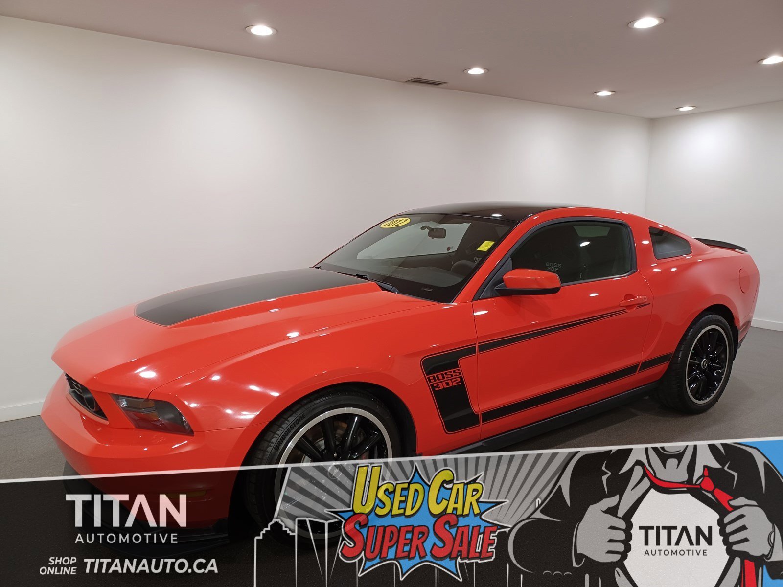 2012 Ford Mustang Boss 302 | 1 of 1135 In Competition Orange | Recar