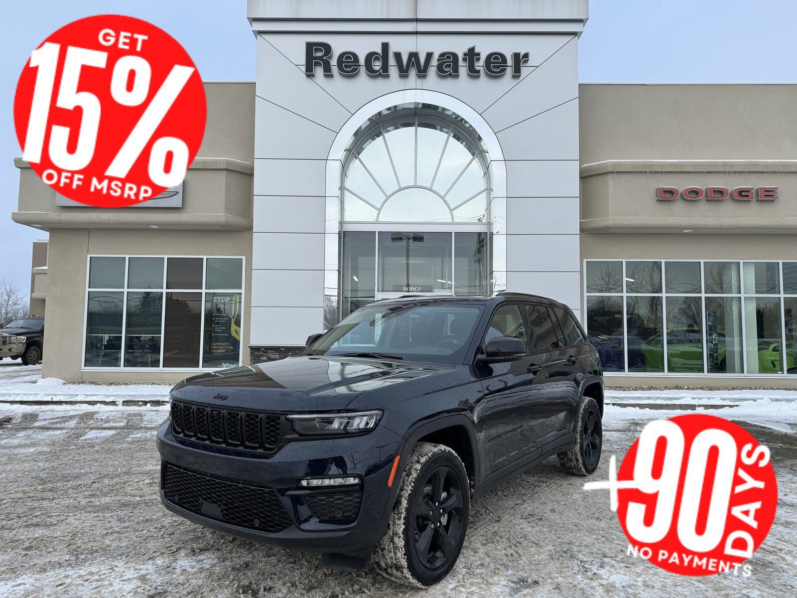 2024 Jeep Grand Cherokee Limited 4x4 | V6 | Heated Vented Seats | Power Lif