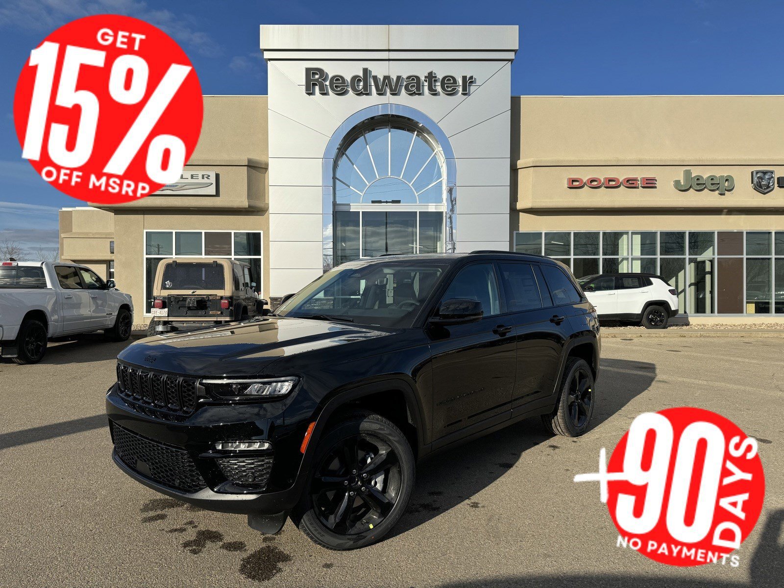 2024 Jeep Grand Cherokee Limited 4x4 | Black Appearance Package | Power Lif