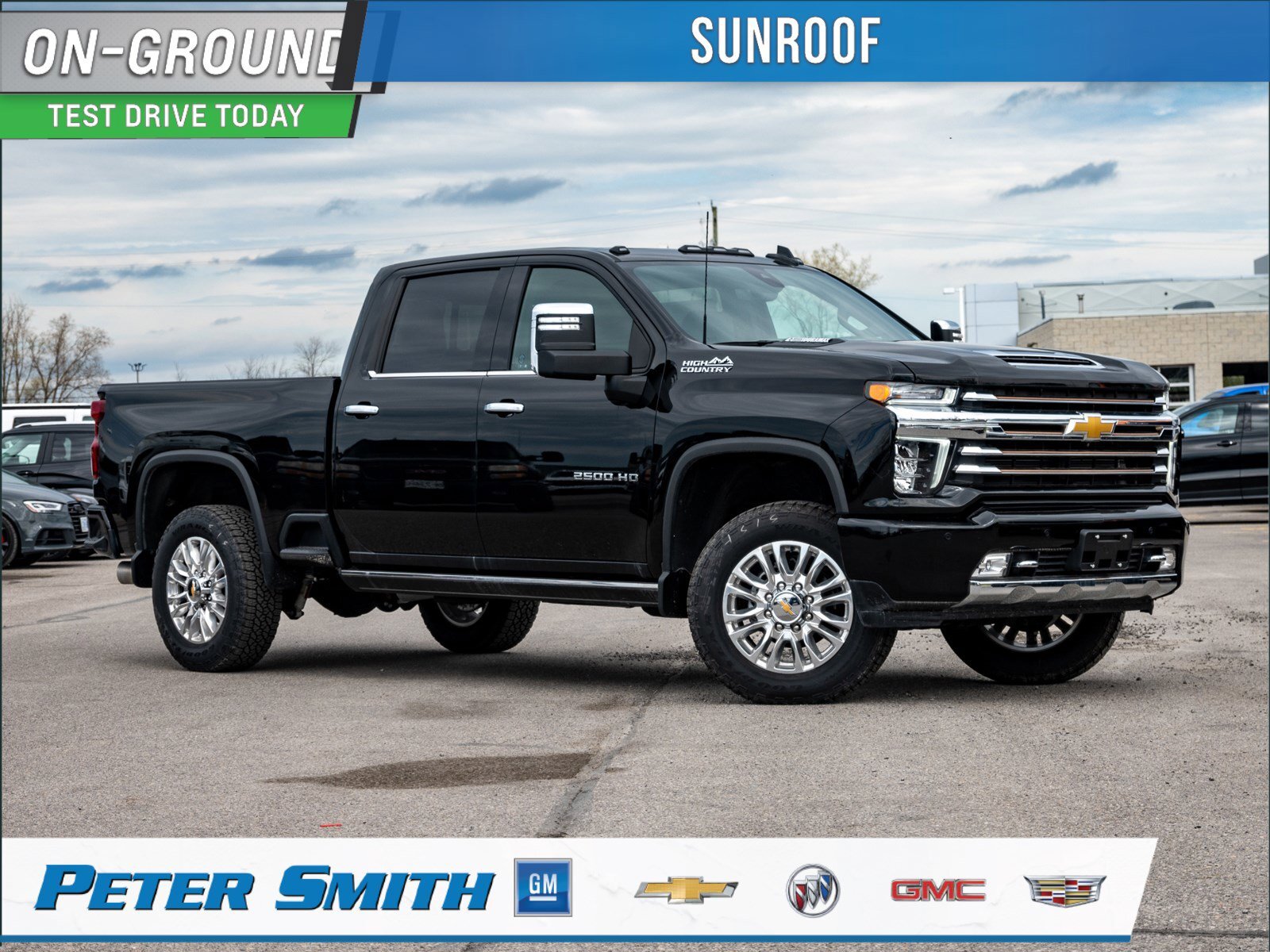 2023 Chevrolet SILVERADO 2500HD High Country - Sunroof | Heated & Cooled Front Sea