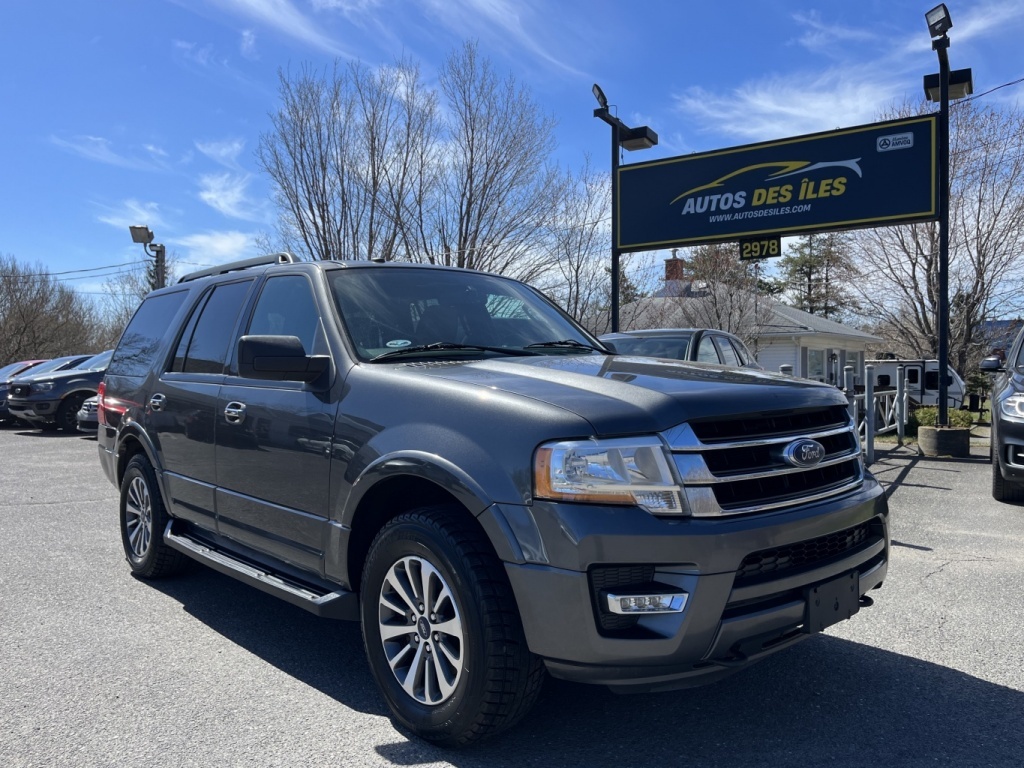 2017 Ford Expedition XLT 4WD cuir 8 passagers