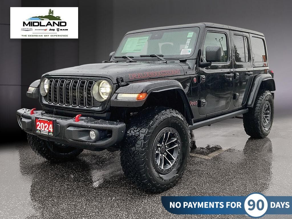 2024 Jeep Wrangler 4-Door Rubicon X-Leather/Recon Package/Dual Top