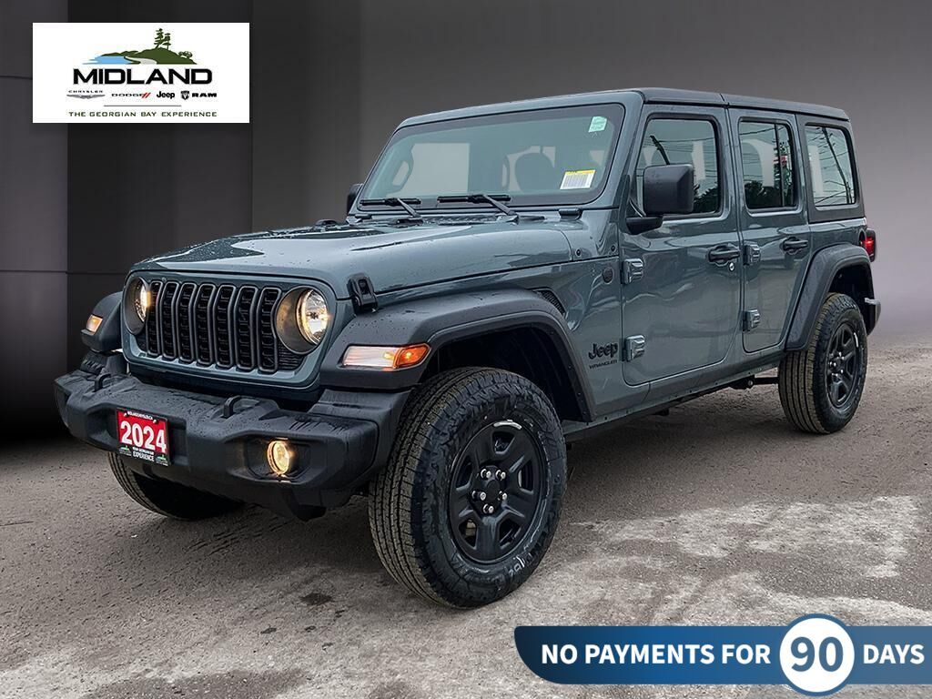 2024 Jeep Wrangler 4-Door Sport-Trailer Tow Group/12.3Inch Touch Scre