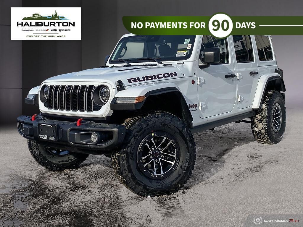 2024 Jeep Wrangler Rubicon X - SKY ONE-TOUCH/FACTORY LIFT/35'S/LOADED
