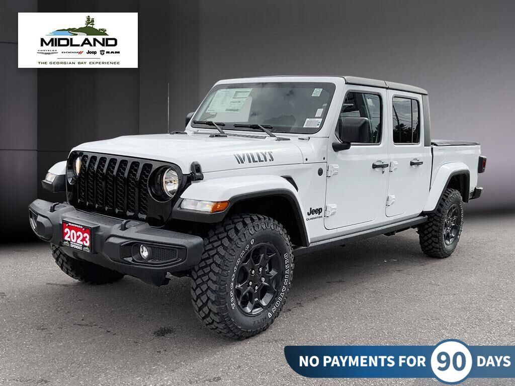 2023 Jeep Gladiator Willys-Trailer Tow Package/Cold Weather Group/Navi