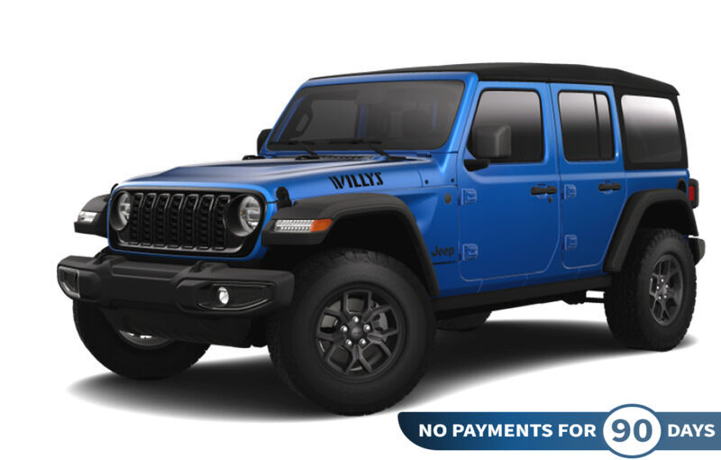2024 Jeep Wrangler 4-Door Willys-Trailer Tow Group/Technology Group/C