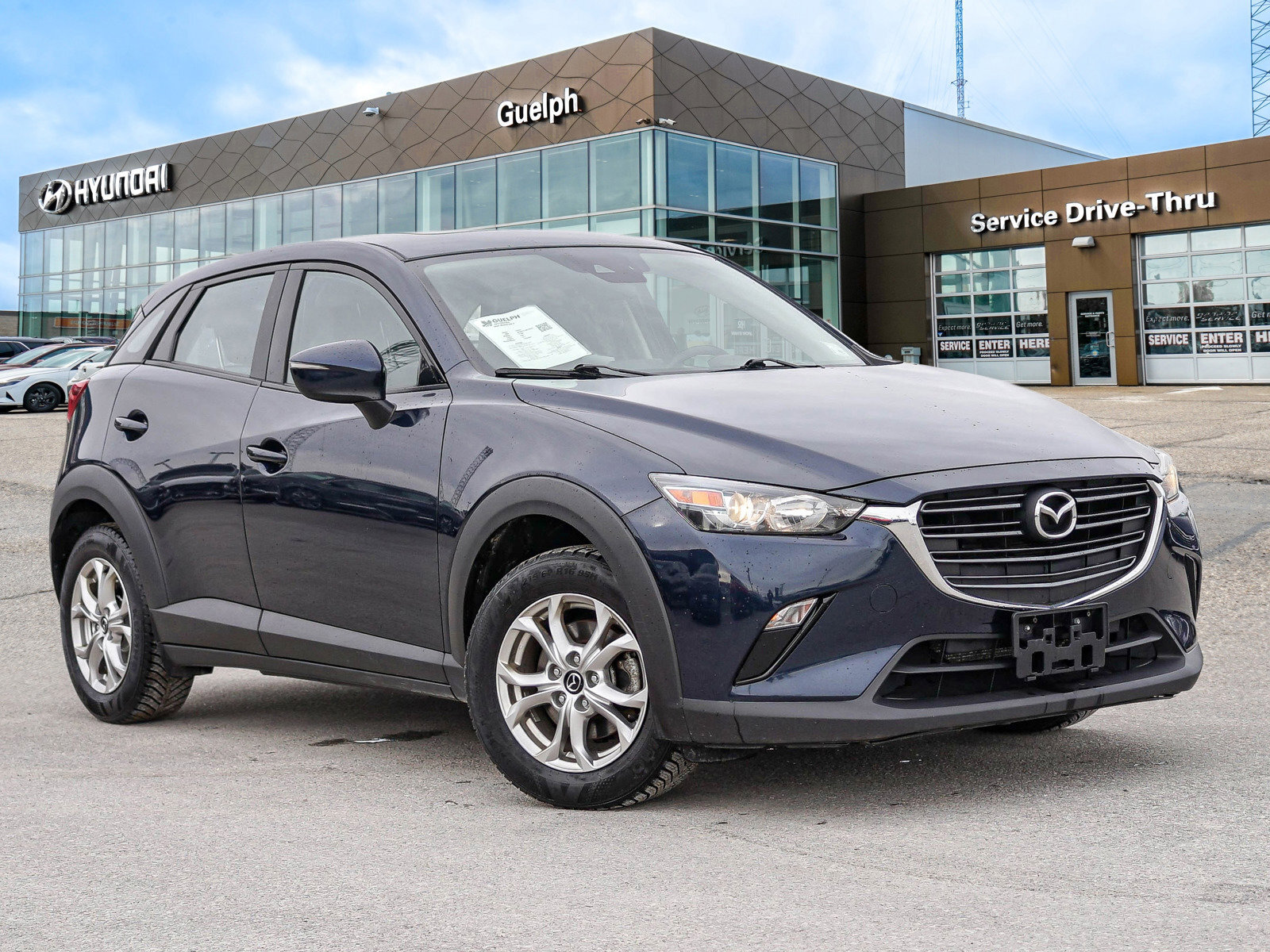 2021 Mazda CX-3 GS AWD | LEATHER | SUNROOF | HTD SEATS AND WHEEL |