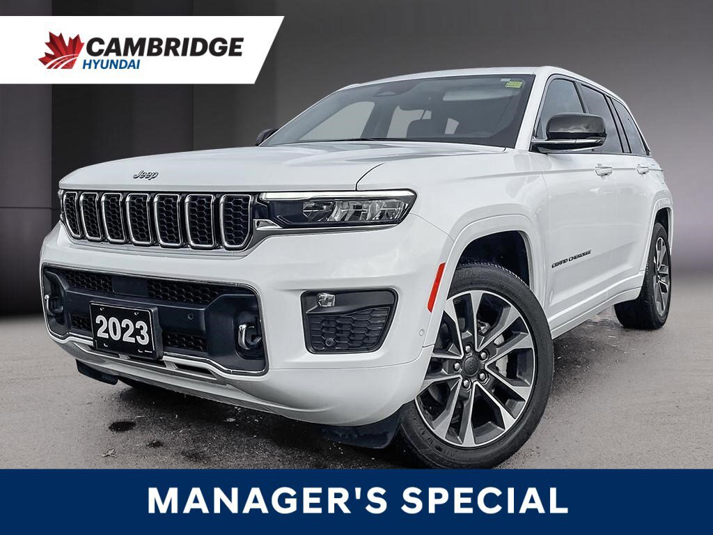2023 Jeep Grand Cherokee Overland | No Accidents | Fully Loaded |