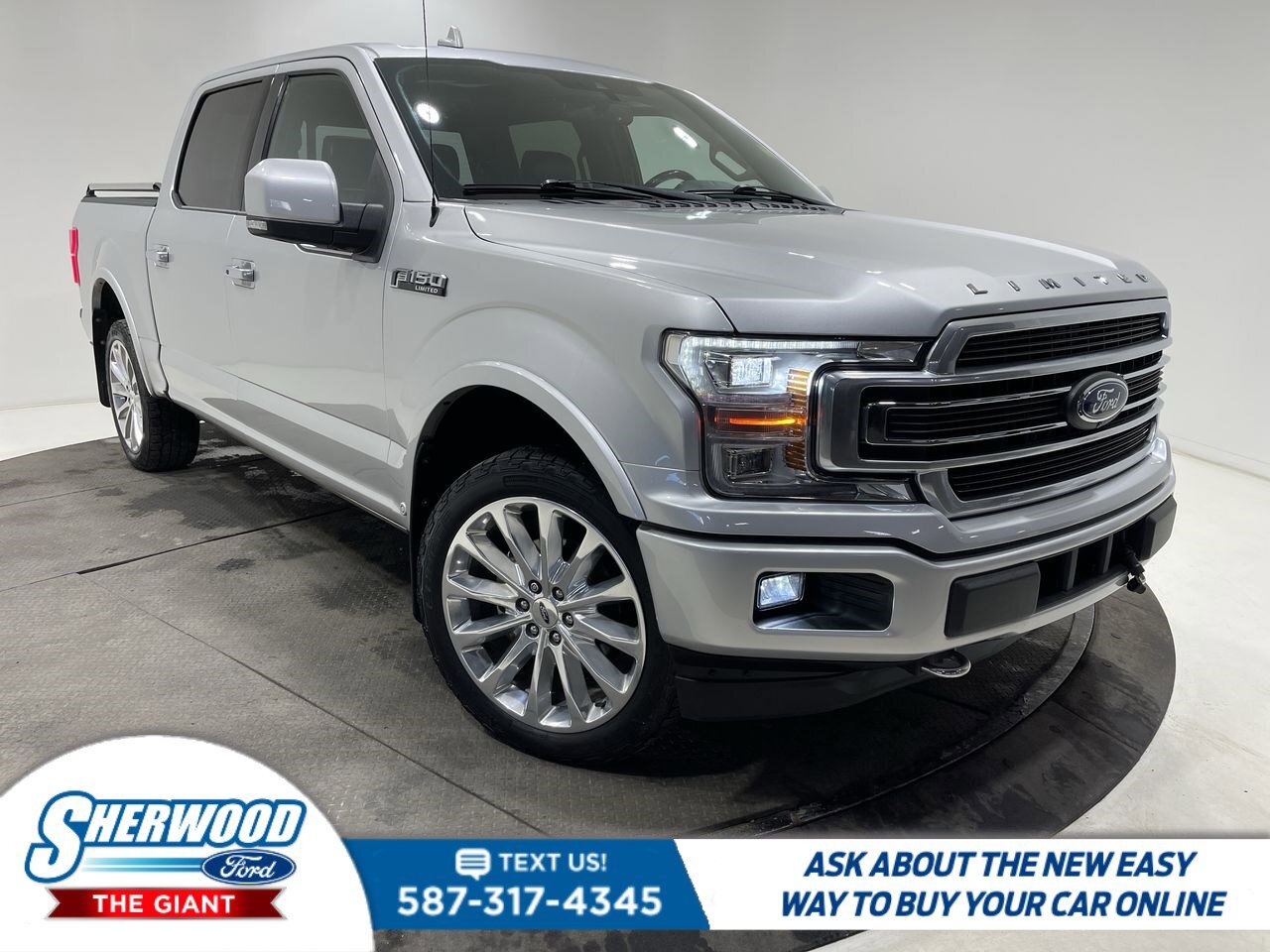 2018 Ford F-150 Limited- $0 Down $234 Weekly- MOONROOF- LEATHER