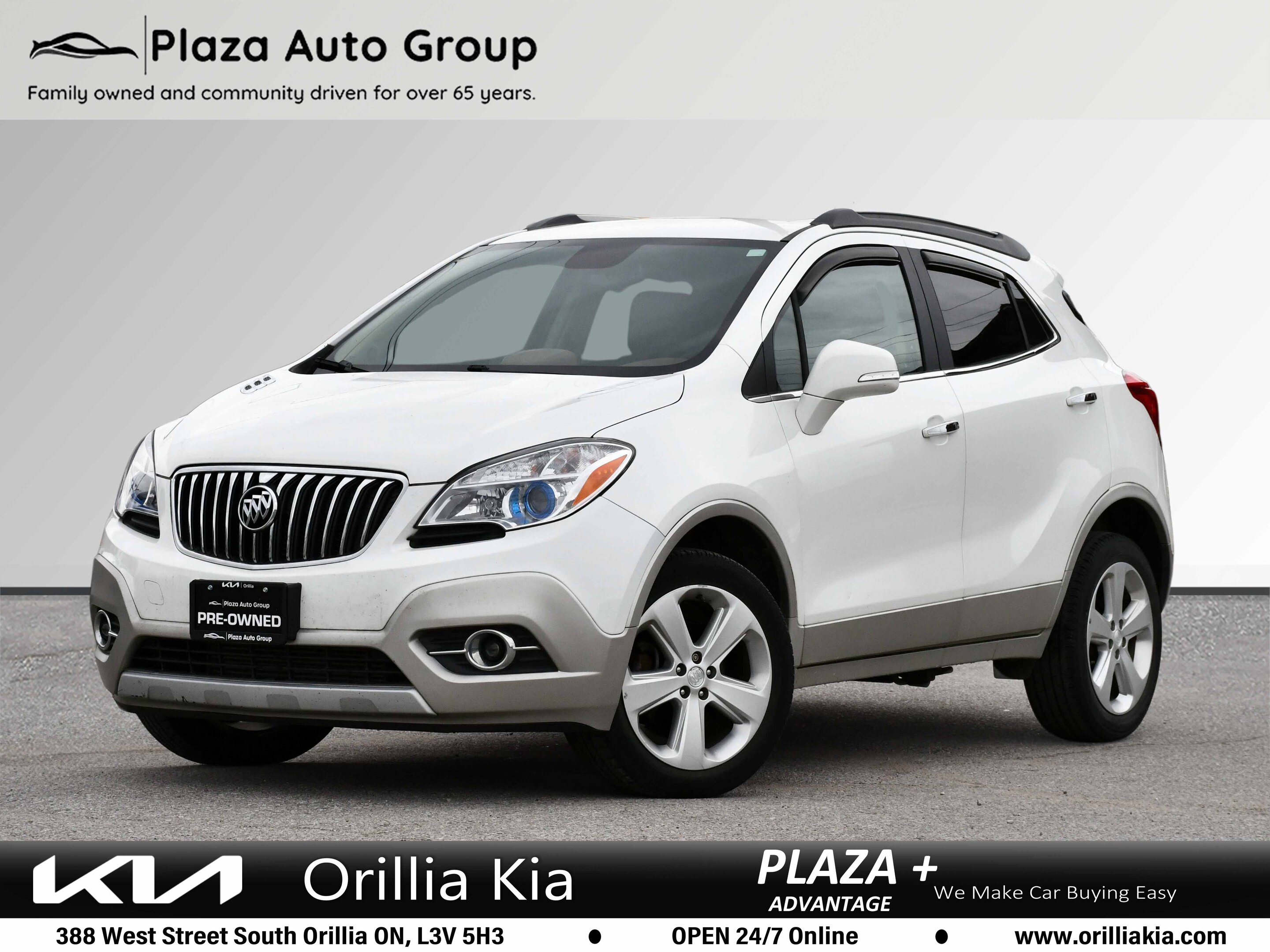 2016 Buick Encore LEATHER | AWD | LOW KM!
