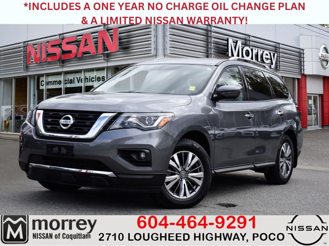 2020 Nissan Pathfinder SL PREMIUM-CERTIFIED PRE-OWNED-LOCAL BC VEHICLE  