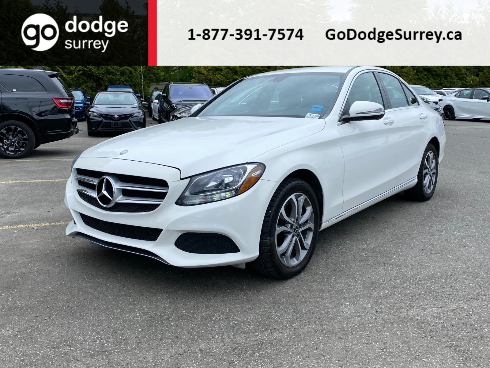 2017 Mercedes-Benz C-Class C 300 + 4MATIC/LEATHER/REAR VIEW CAM/NO EXTRA FEES