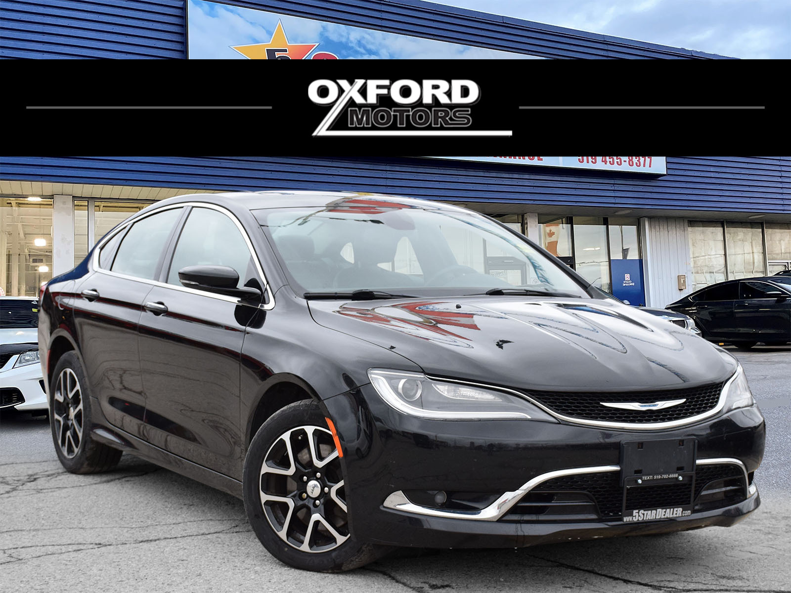 2015 Chrysler 200 LEATHER SUNROOF H-SEATS! WE FINANCE ALL CREDIT!