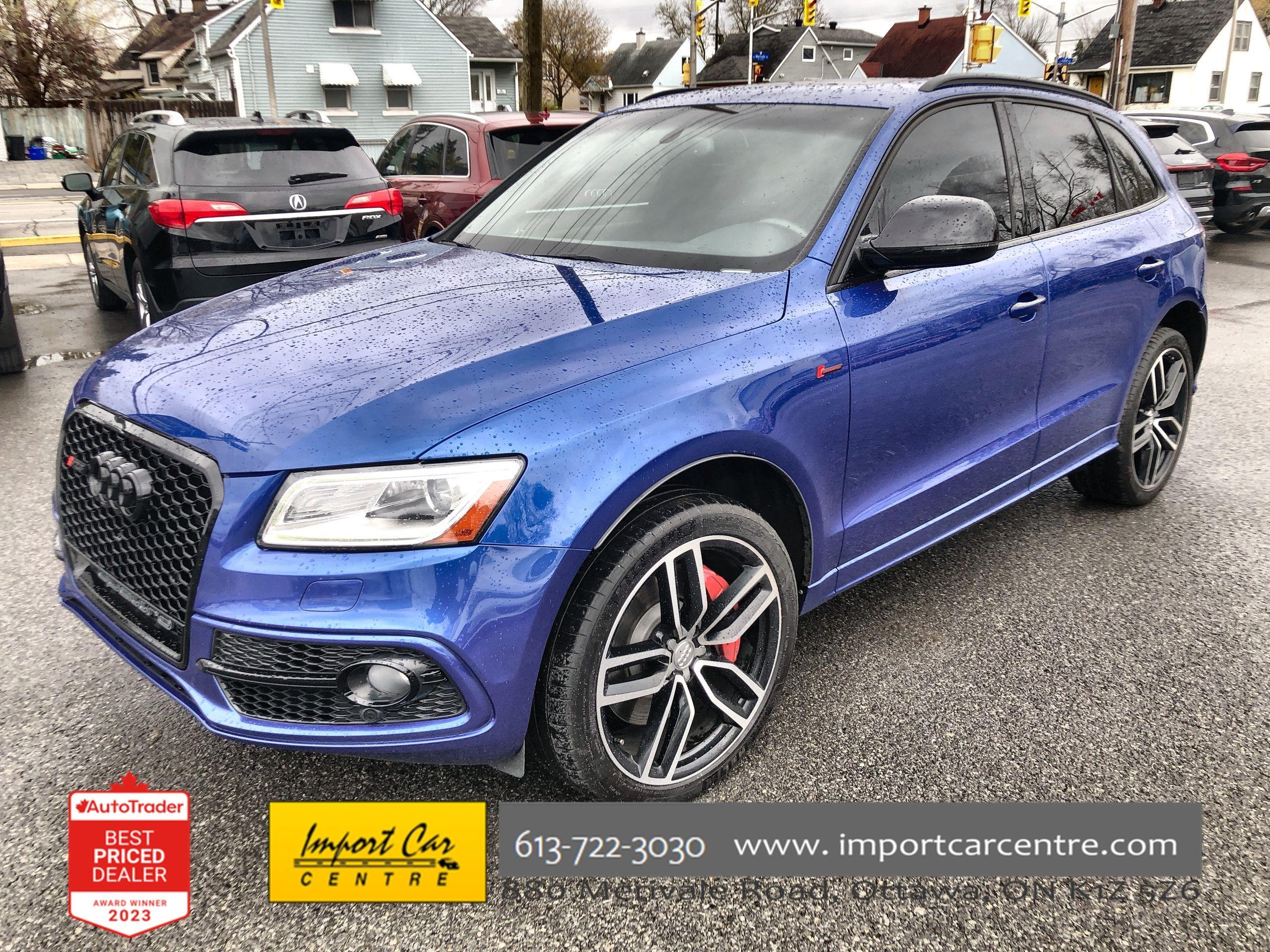 2017 Audi SQ5 3.0T Dynamic Edition DYNAMIC, LEATHER, PANO.ROOF, 
