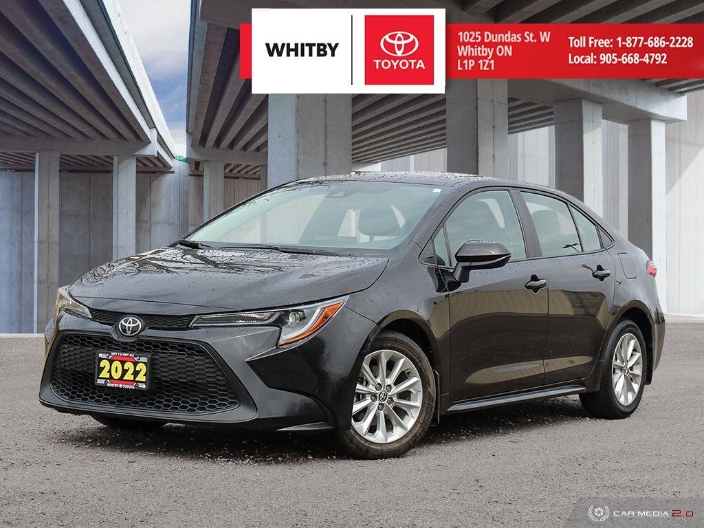 2022 Toyota Corolla LE FWD CVT / ONE OWNER / FRONT HEATED BUCKET SEATS