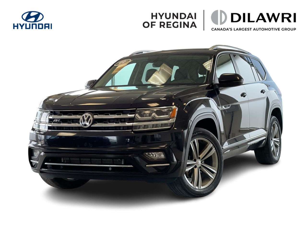 2019 Volkswagen Atlas Highline 3.6L 4MOTION Leather, Navigation, 3rd Row