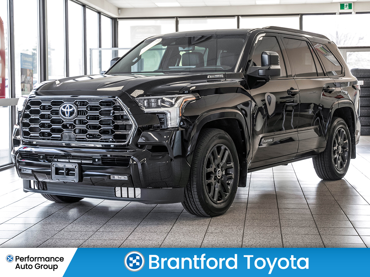 2024 Toyota Sequoia PLATINUM PACKAGE WITH POWER TOW MIRRORS
