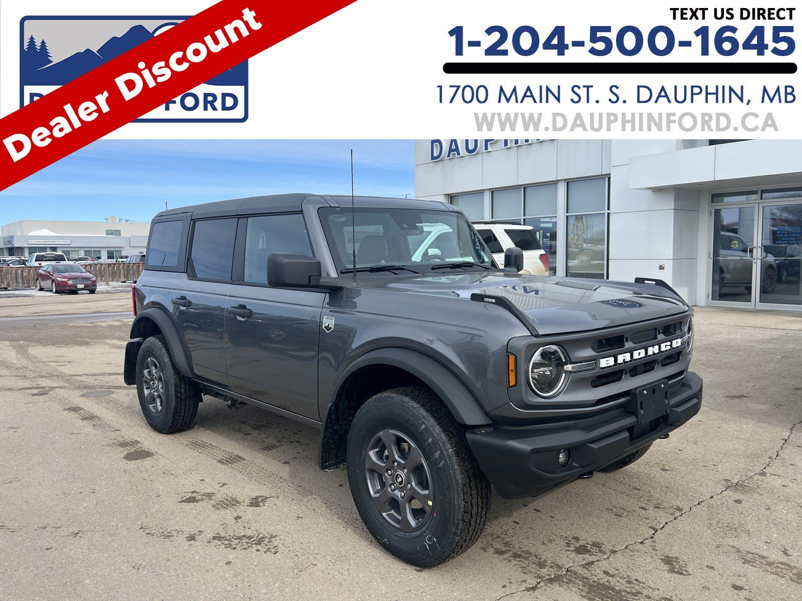 2024 Ford Bronco Big Bend Hard Top/Heated Seats/Dual Zone Climate