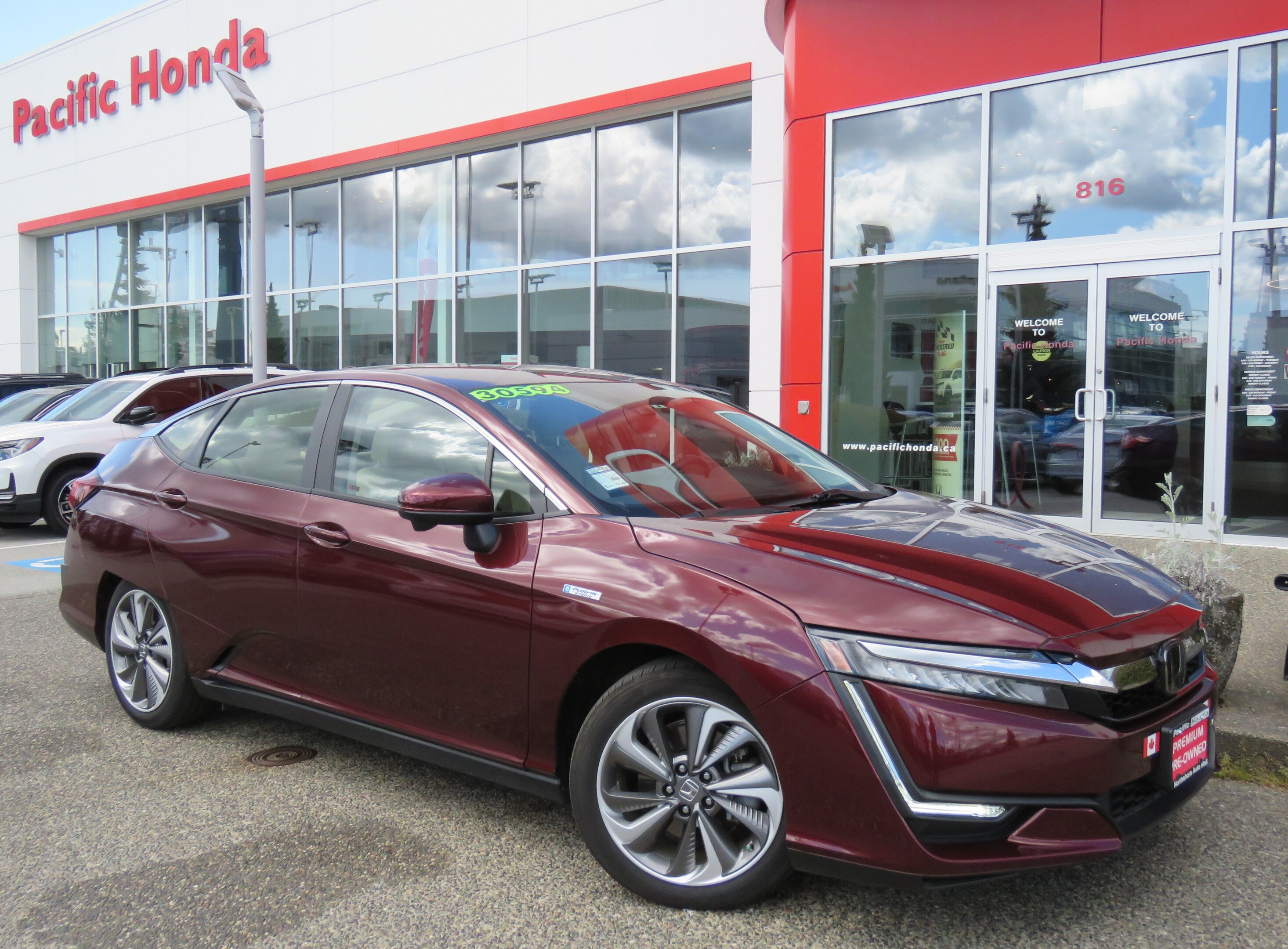 2018 Honda CLARITY PLUG-IN TOURING TOURING, $0 PST, HYBRID PLUG IN, APPLE CAR