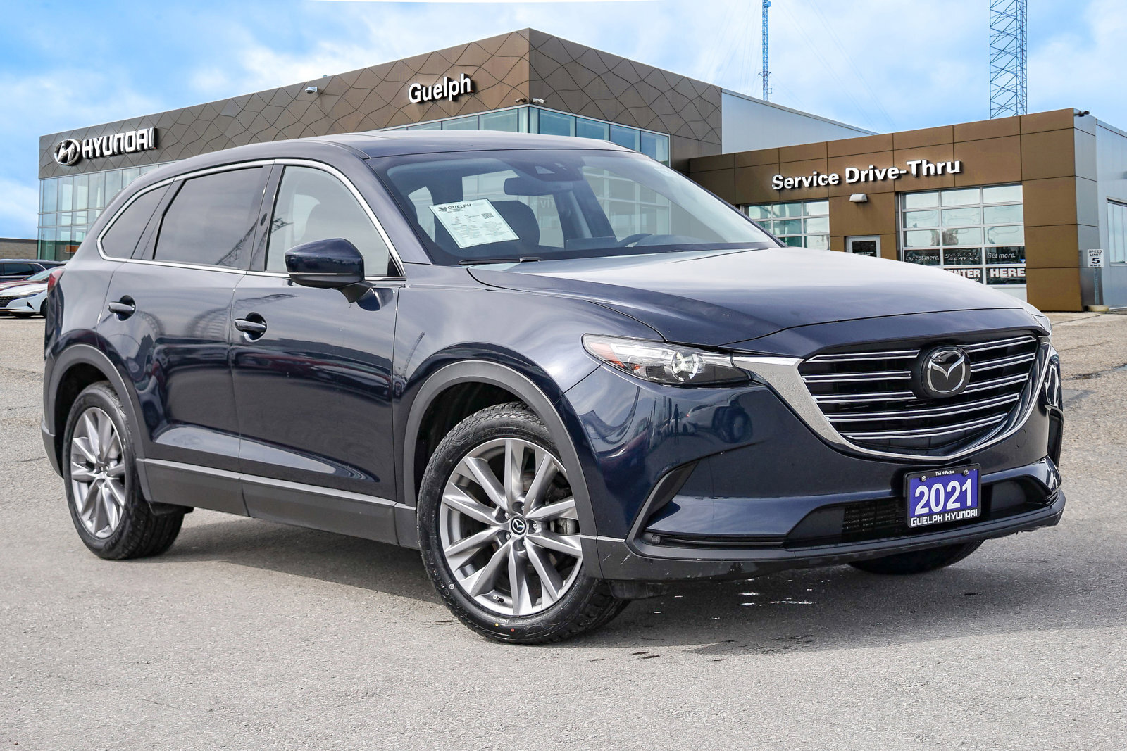 2021 Mazda CX-9 GS-L AWD | LEATHER | ROOF | HTD SEATS|WHEEL |