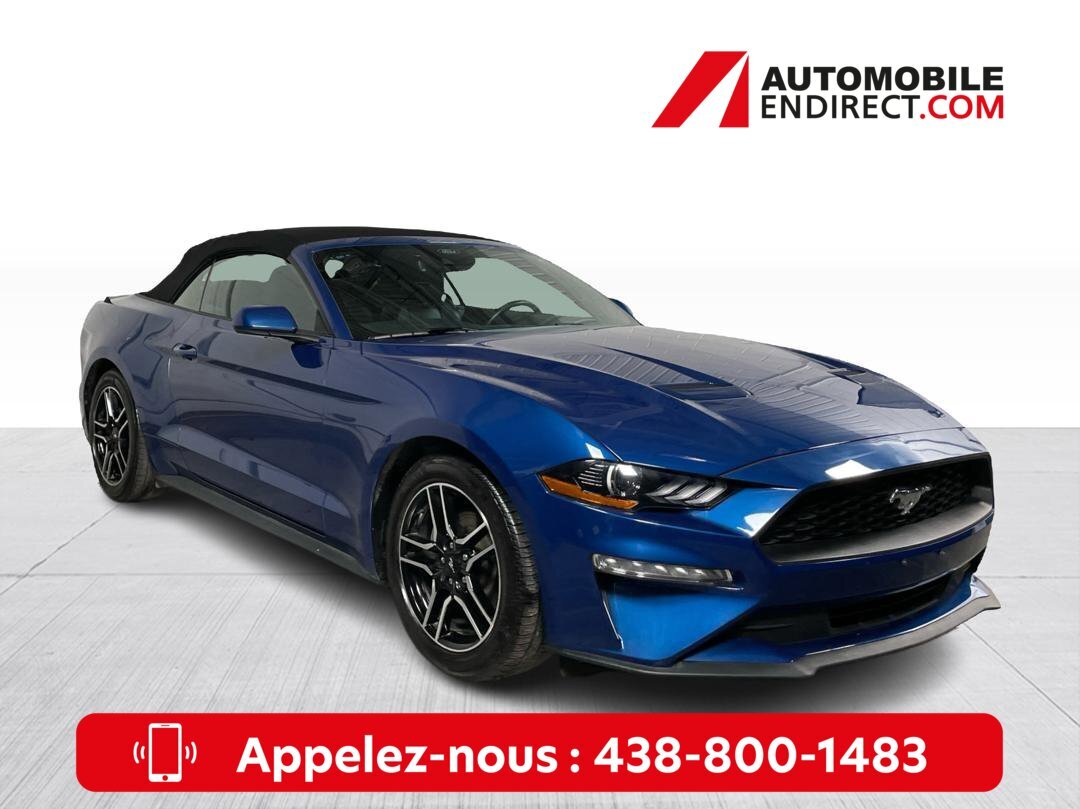 2023 Ford Mustang Premium Convertible Ecoboost Cuir Mags Carplay