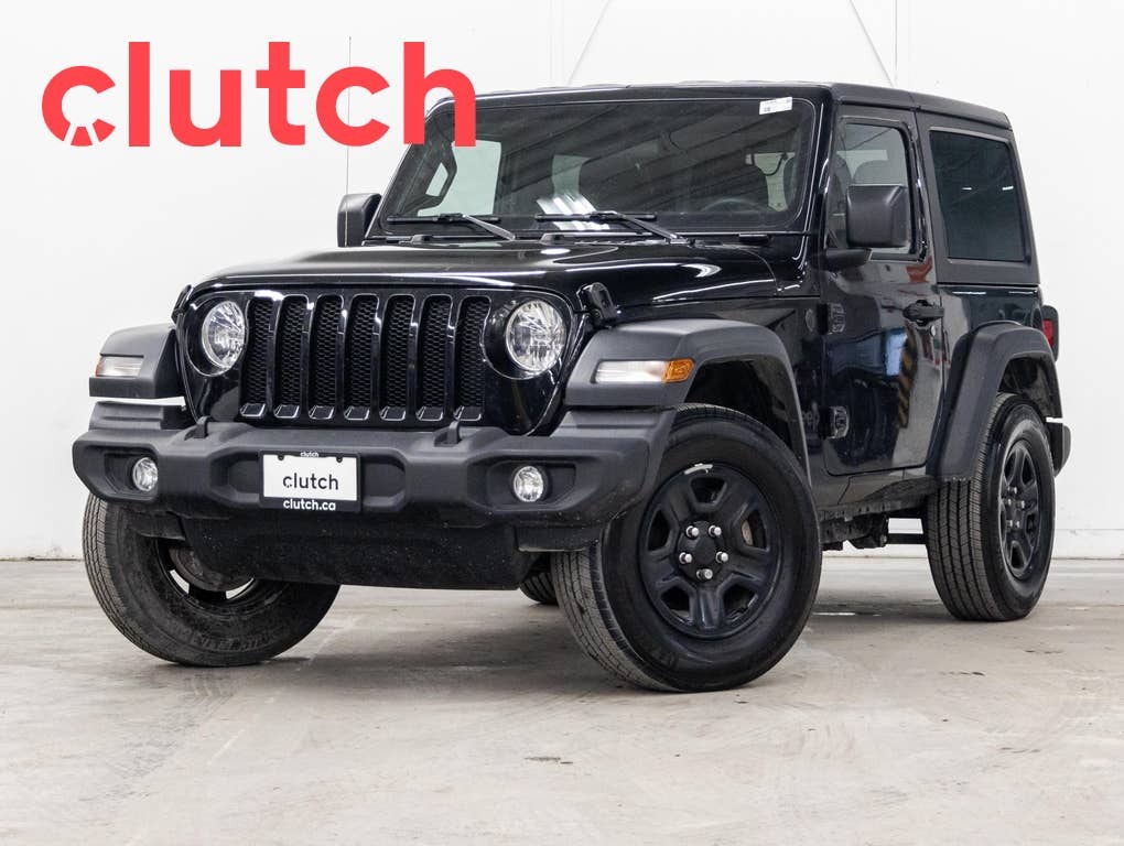 2023 Jeep Wrangler Sport 4WD w/ Uconnect 4, Apple CarPlay & Android A