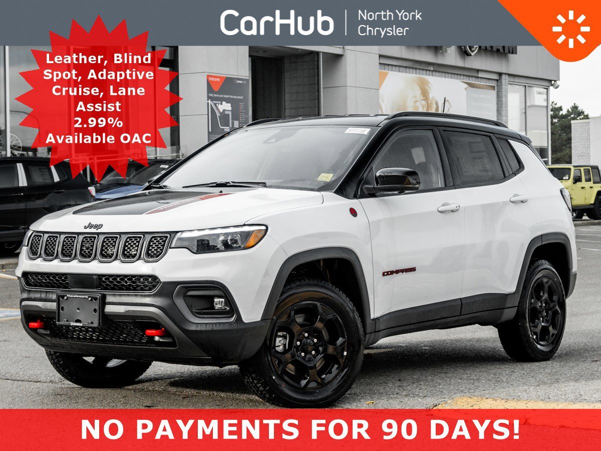 2023 Jeep Compass Trailhawk Elite 4x4 Vented Seats Active Safety 10.