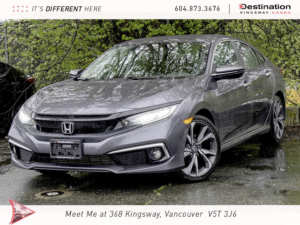 2020 Honda Civic Touring / FULL SERVICE HISTORY / ONE OWNER /LOW KM