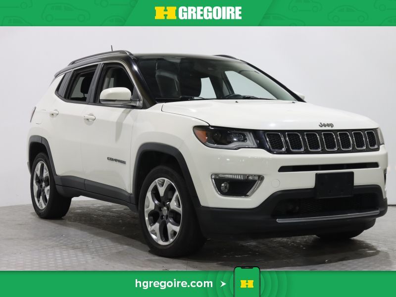 2018 Jeep Compass Limited AWD AUTO A/C GR ELECT MAGS CUIR TOIT NAVIG