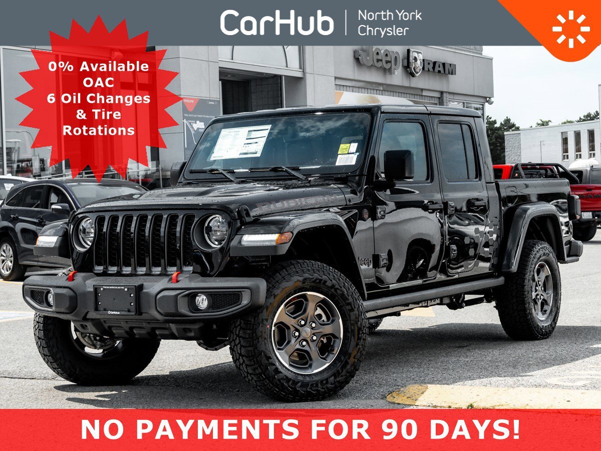 2023 Jeep Gladiator Rubicon 4x4 LEDs Safety Grp Heated Leather Seats H