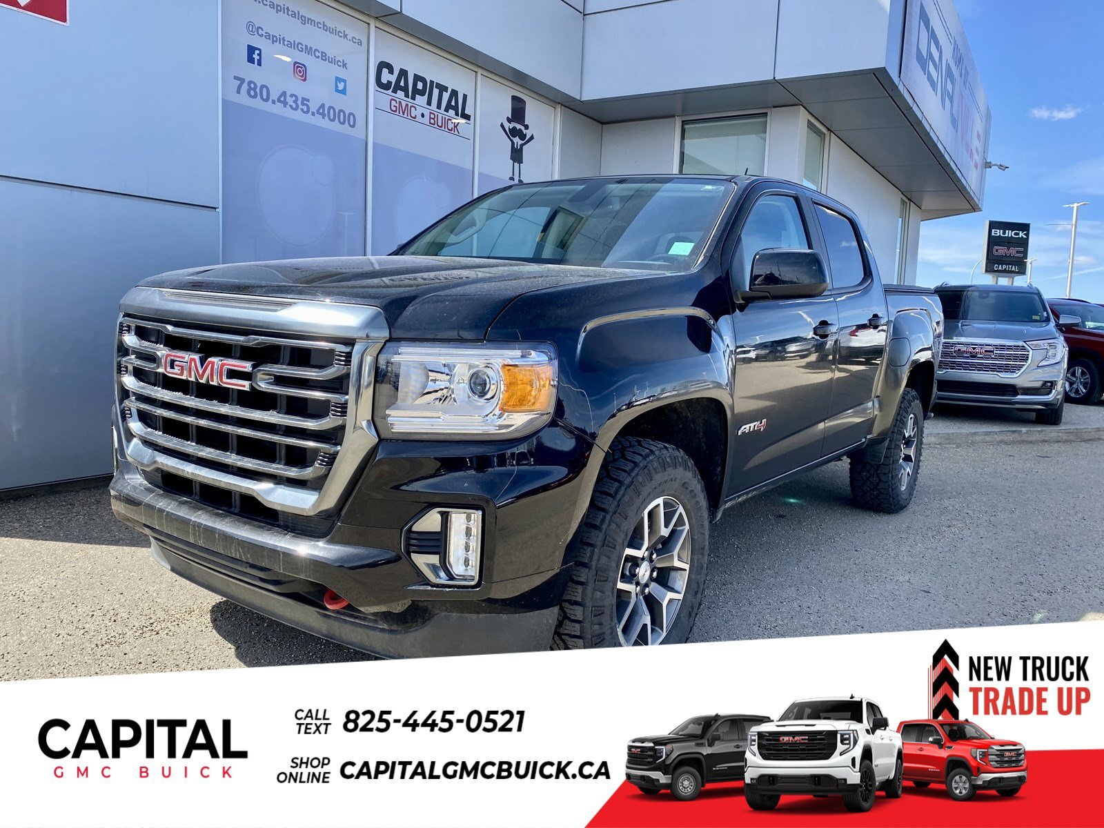 2022 GMC Canyon Crew Cab 4WD AT4 w/Leather * HD TRAILERING * 3.6L 