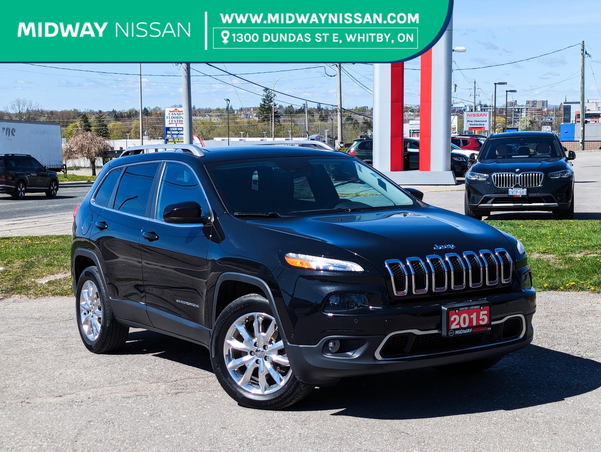 2015 Jeep Cherokee Limited 4WD | Leather | Navigation | Heated Seats
