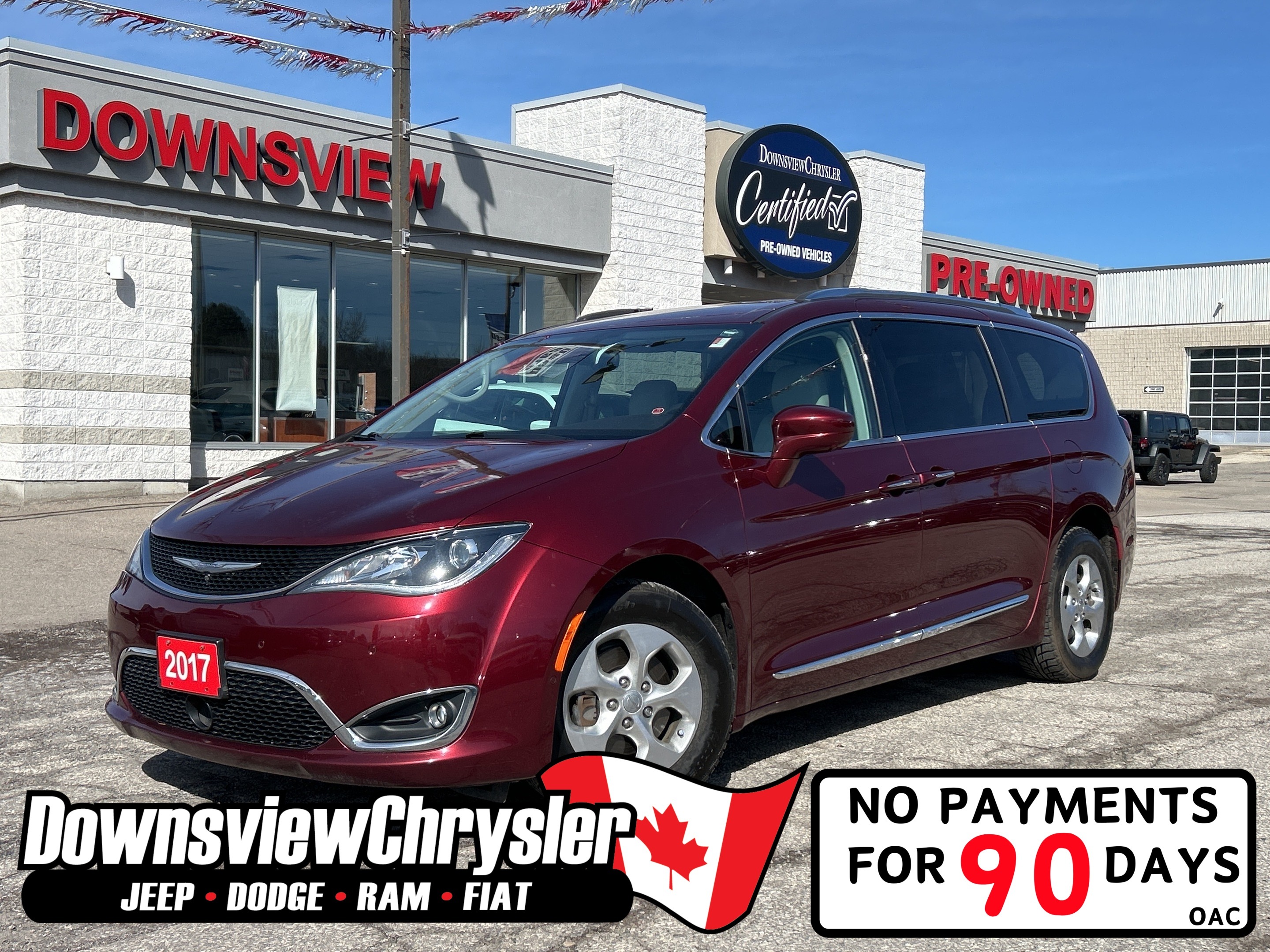 2017 Chrysler Pacifica Touring L Plus w/Advanced Safety, Navigation