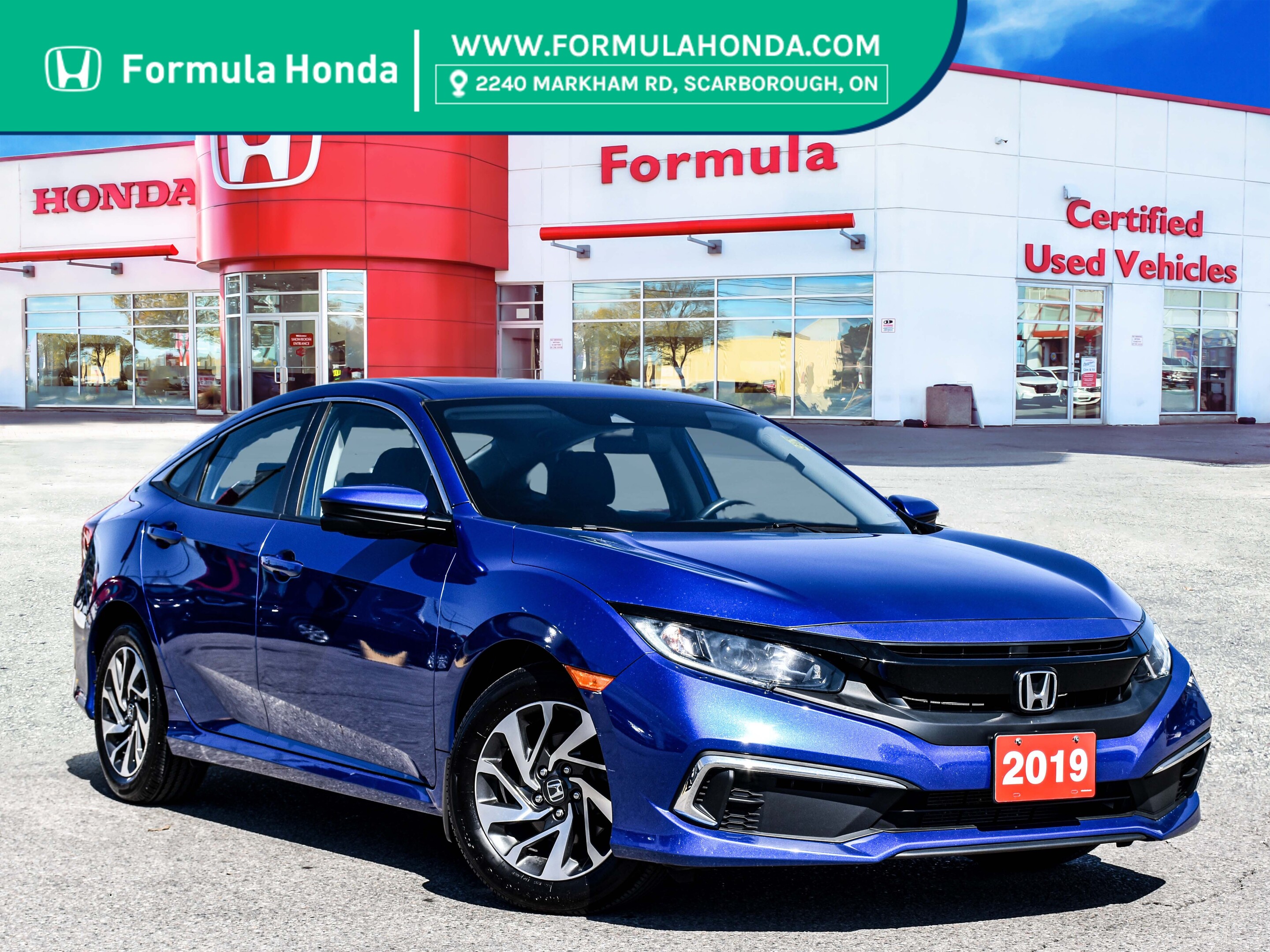 2019 Honda Civic EX | Honda Certified | One Owner
