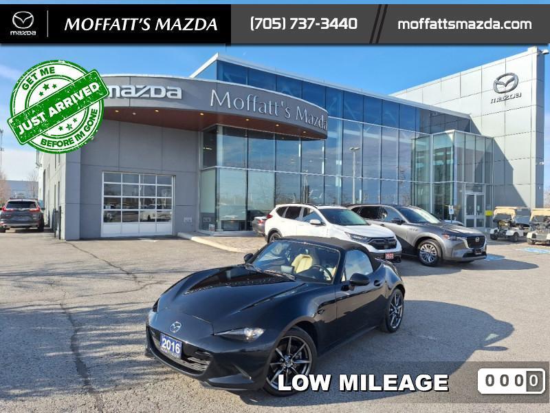 2016 Mazda MX-5 GT  - Navigation -  Leather Seats - $310 B/W