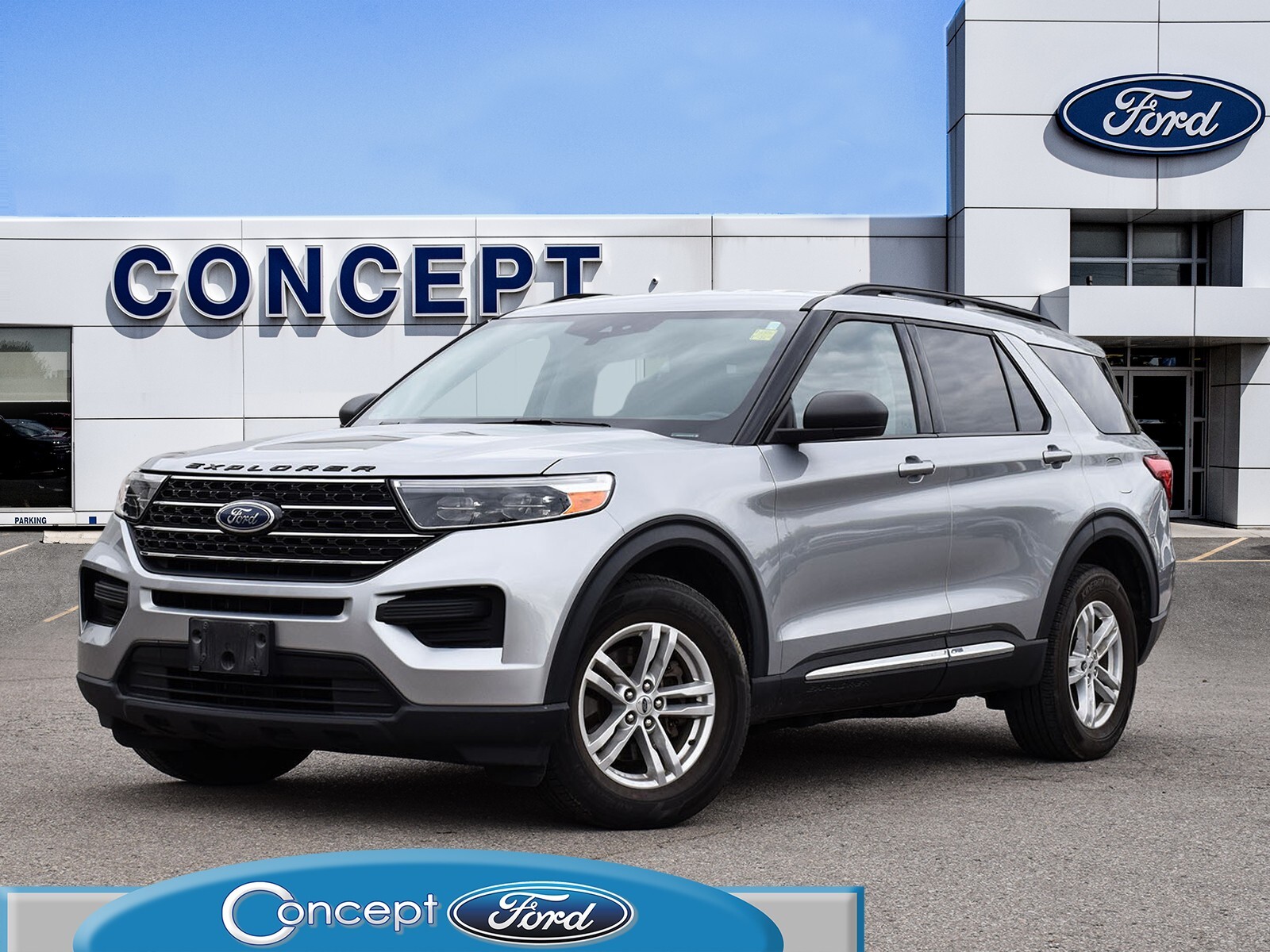 2020 Ford Explorer 1 OWNER | XLT | 4WD | 7 PASS | LOW MILEAGE
