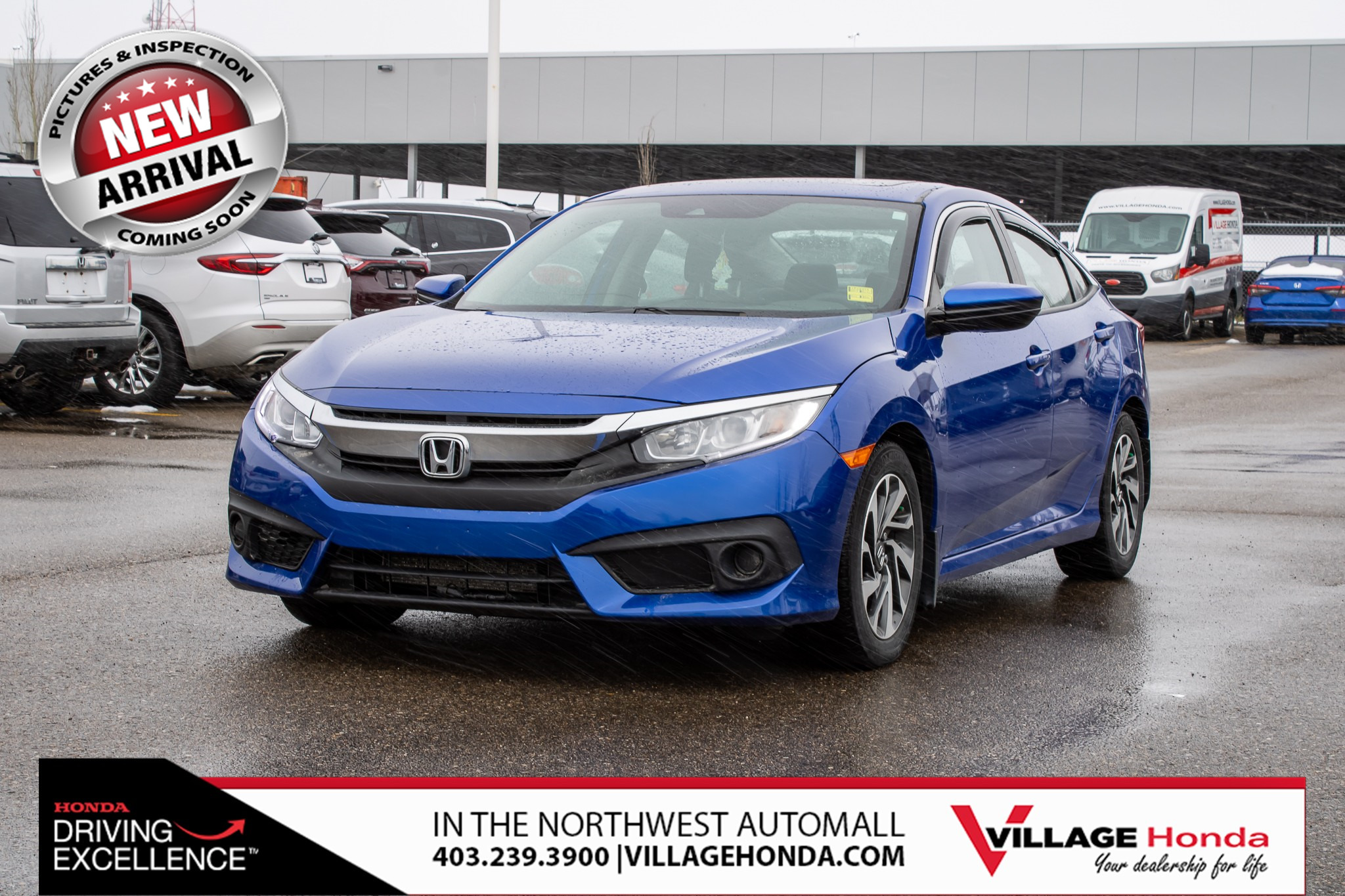2017 Honda Civic EX NEW ARRIVAL! POWER SUNROOF! HEATED FRONT SEATS!