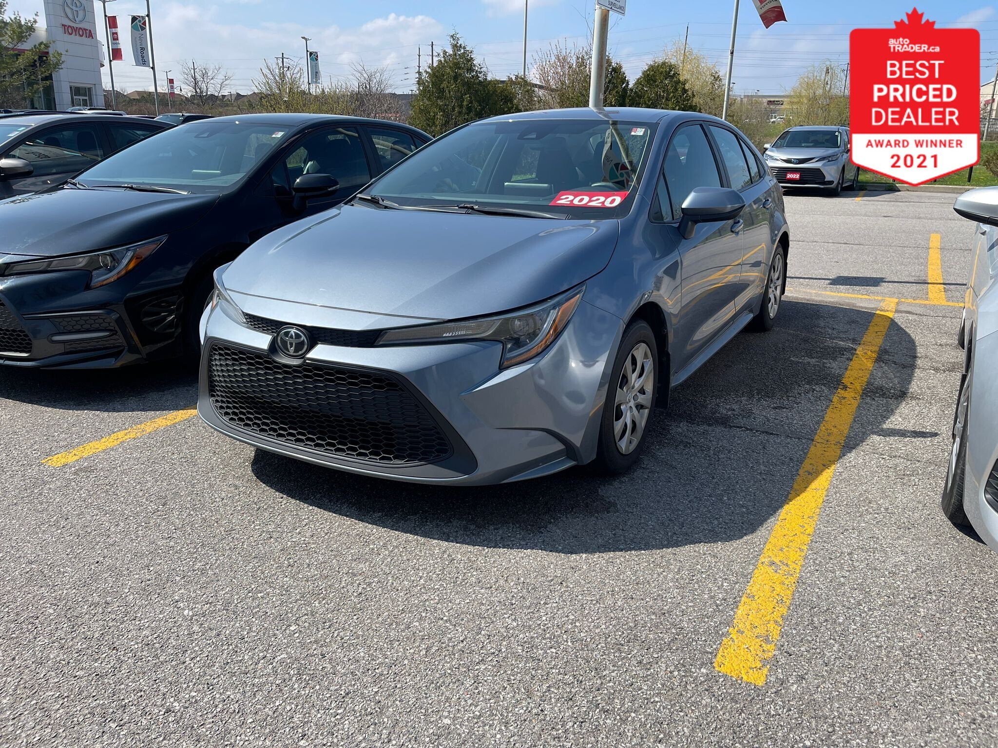 2020 Toyota Corolla LE, Accident free, One Owner, Well Maintained