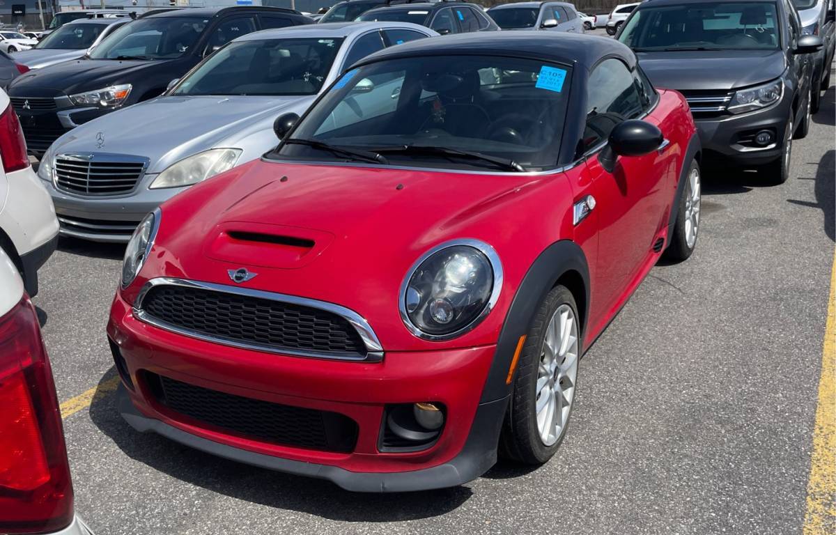 2013 MINI Cooper Coupe 2dr COUPE S LEATHER  CLEAN CARFAX CERTIFIED