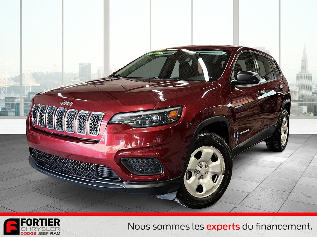 2021 Jeep Cherokee Sport 4X4 + COLD WEATHER GROUP + 4 CYL / 4X4 + TEM