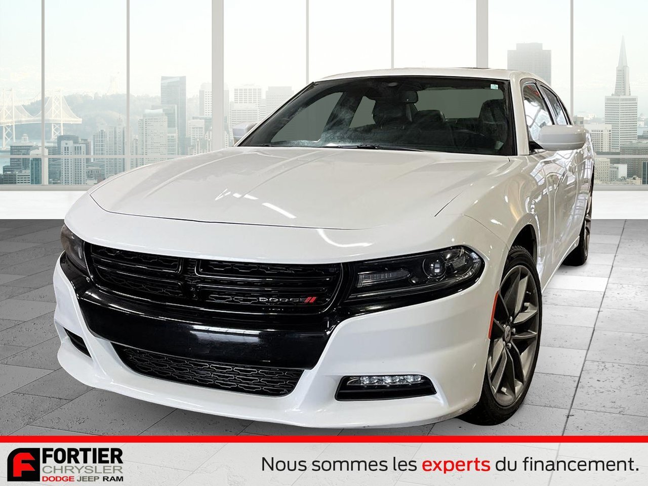 2021 Dodge Charger SXT AWD + LEATHER + NAV + SUNROOF +V6 / AWD + CUIR