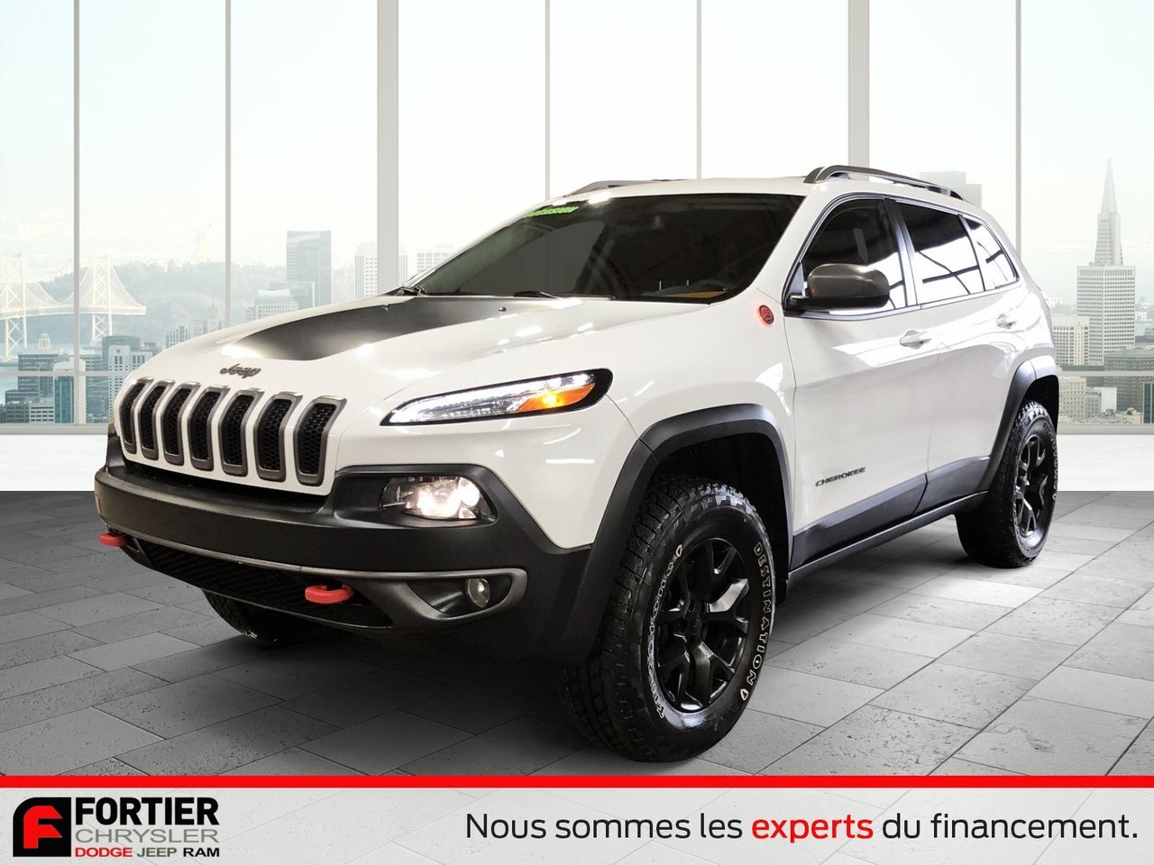 2015 Jeep Cherokee Trailhawk 4X4 + TEMPS FROIDS + ATTELAGE + 8.4 / 4X
